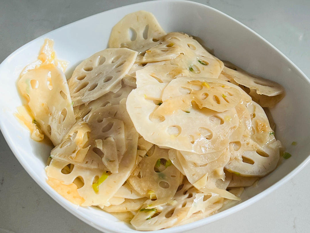 最简单味道惊艳的糖醋藕片