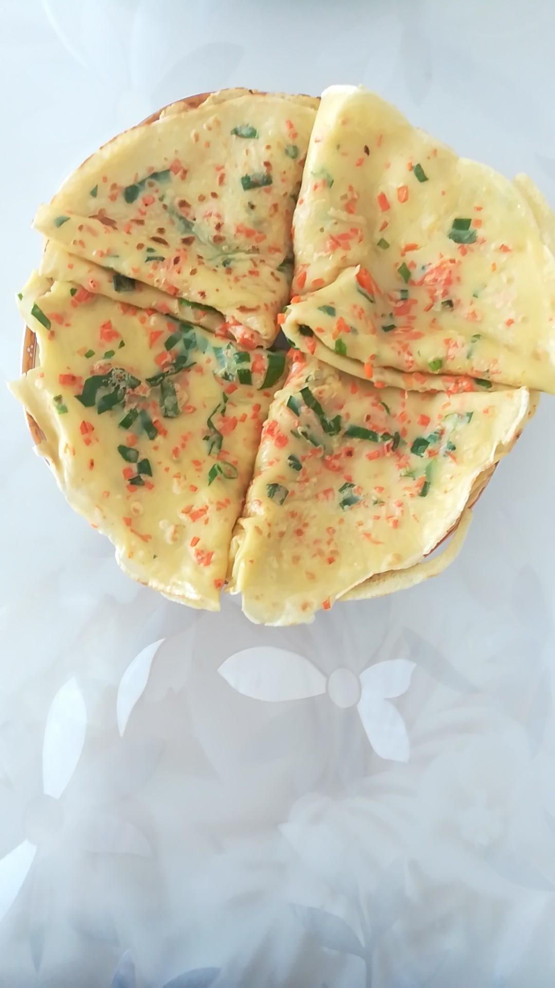 香煎鸡蛋饼