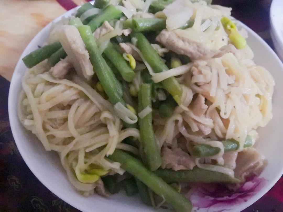 超详细的豆角肉丝焖面(正宗河南做法）