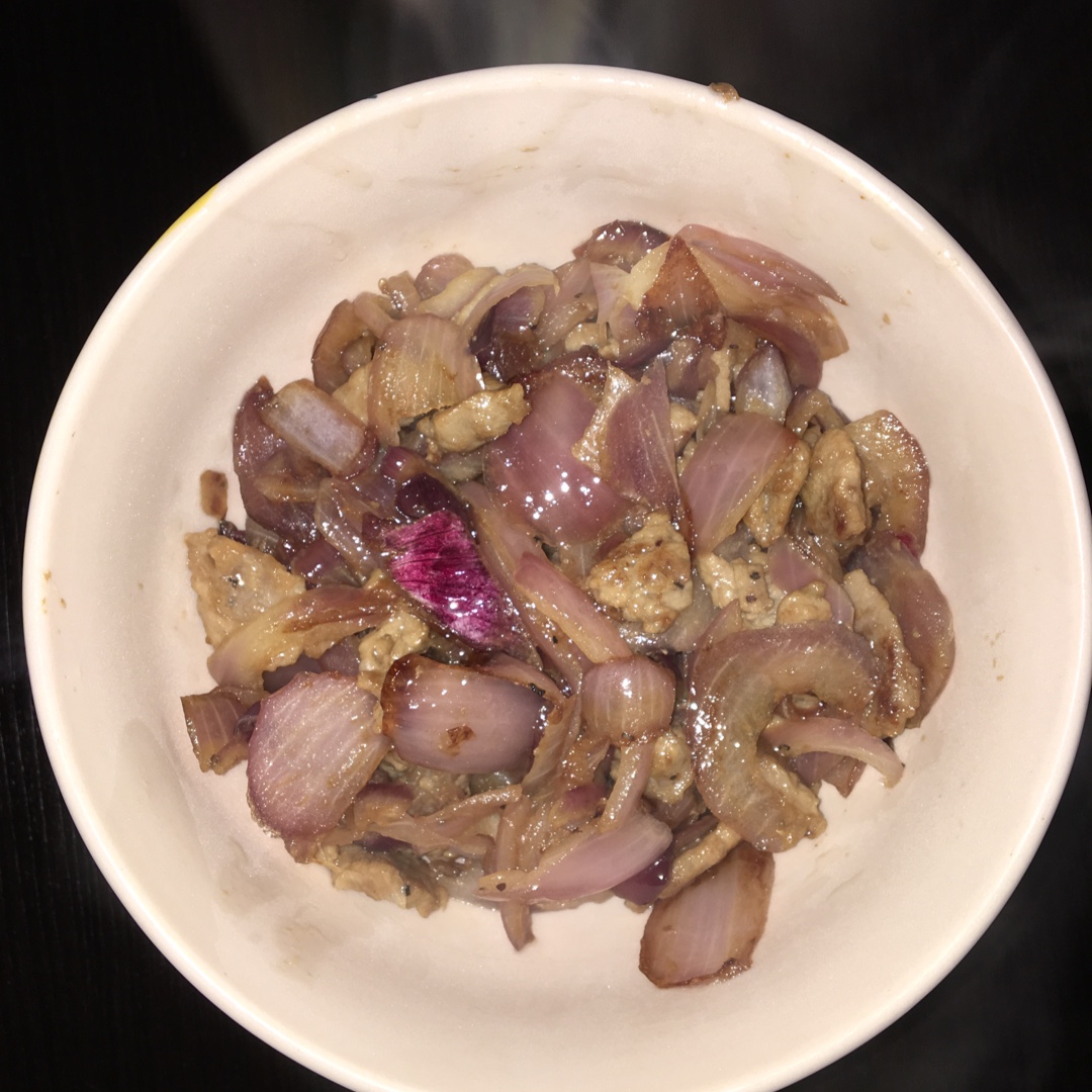 洋葱炒牛肉