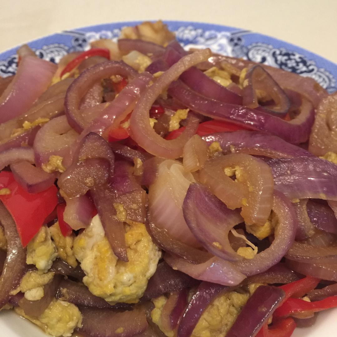 洋葱炒蛋