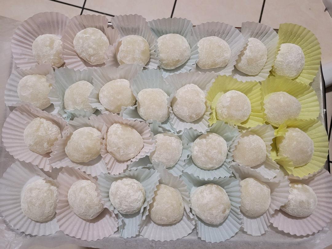 妈妈的最爱--花生芝麻糯米糍凉糕（附带烤花生做法）