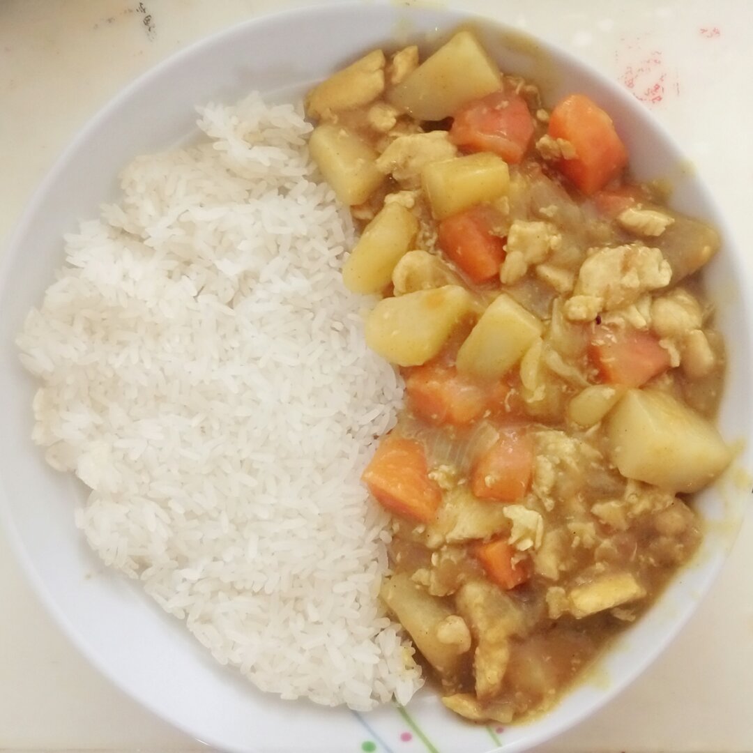 简单版咖喱鸡块
