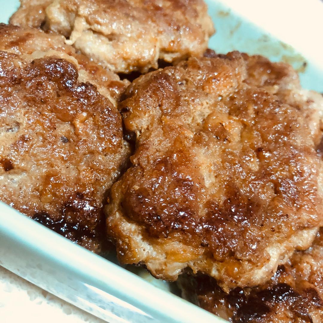 生酮多汁汉堡肉饼