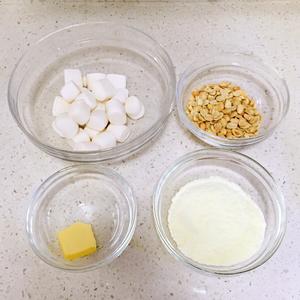 牛轧糖--棉花糖版的做法 步骤1