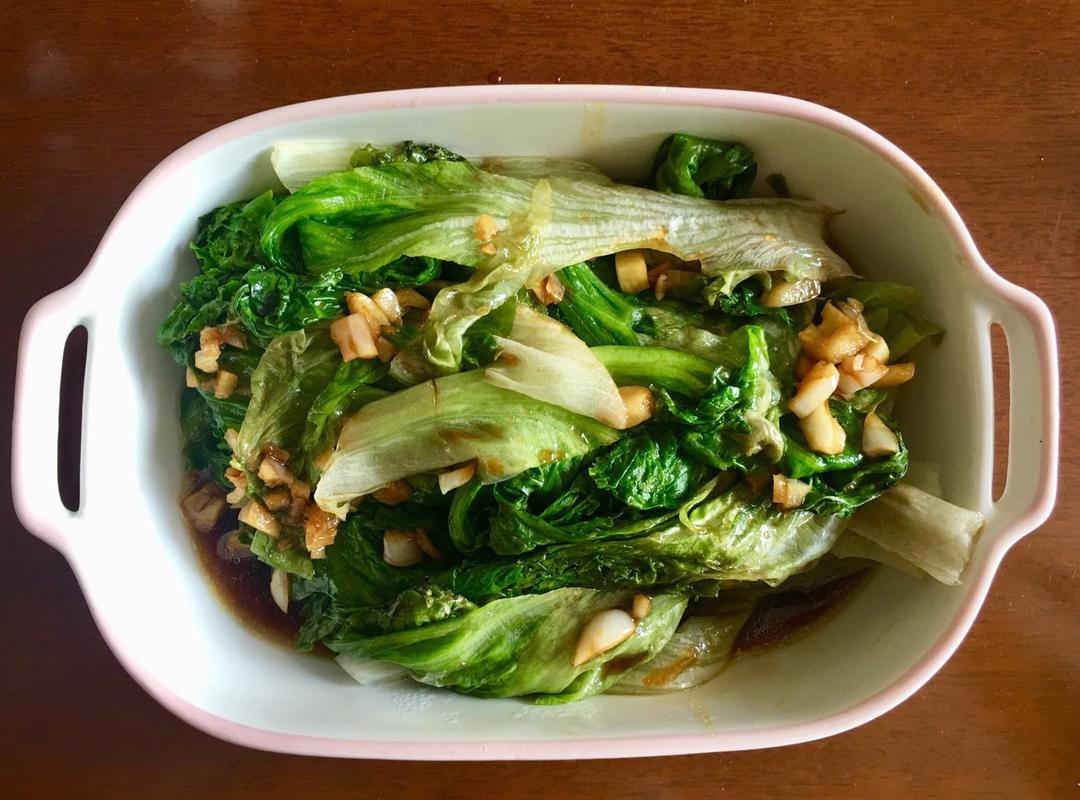 5分钟上桌的蚝油生菜