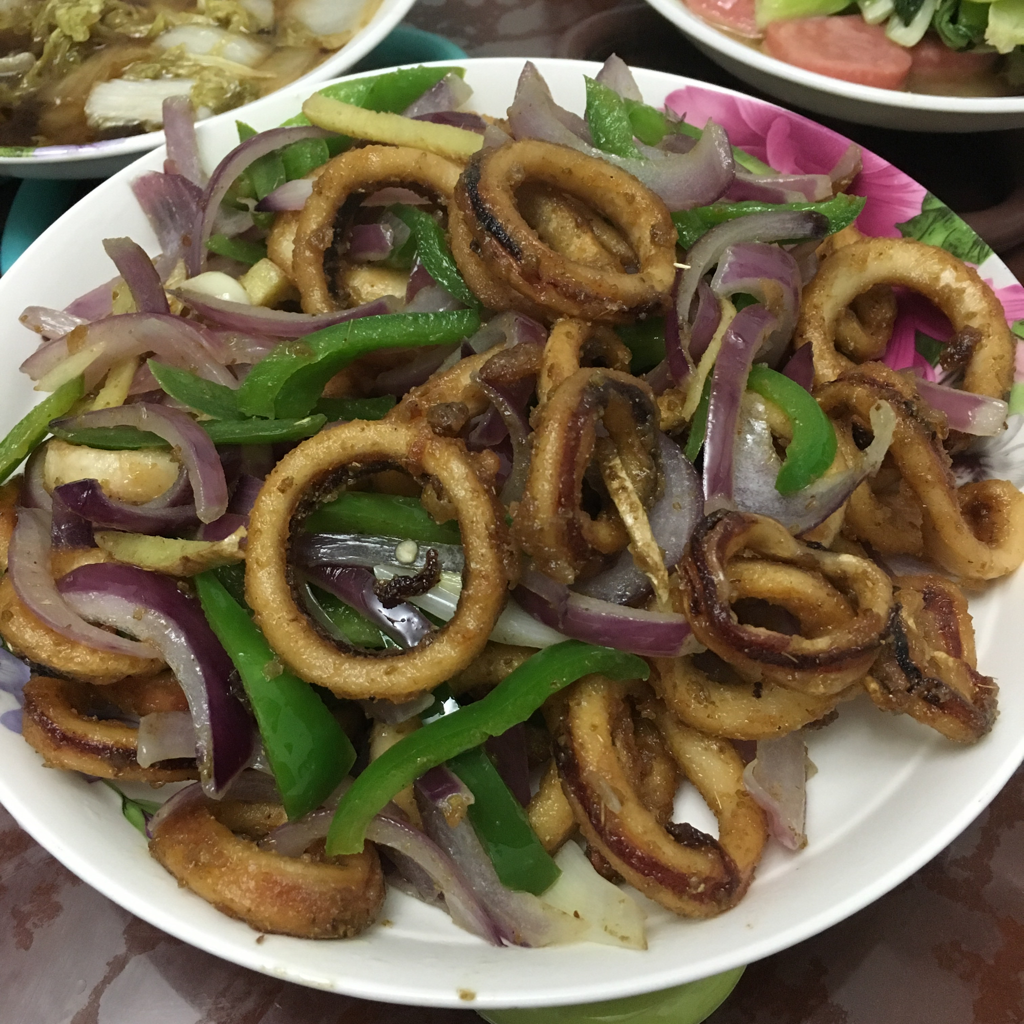 慧慧0904做的孜然鱿鱼圈