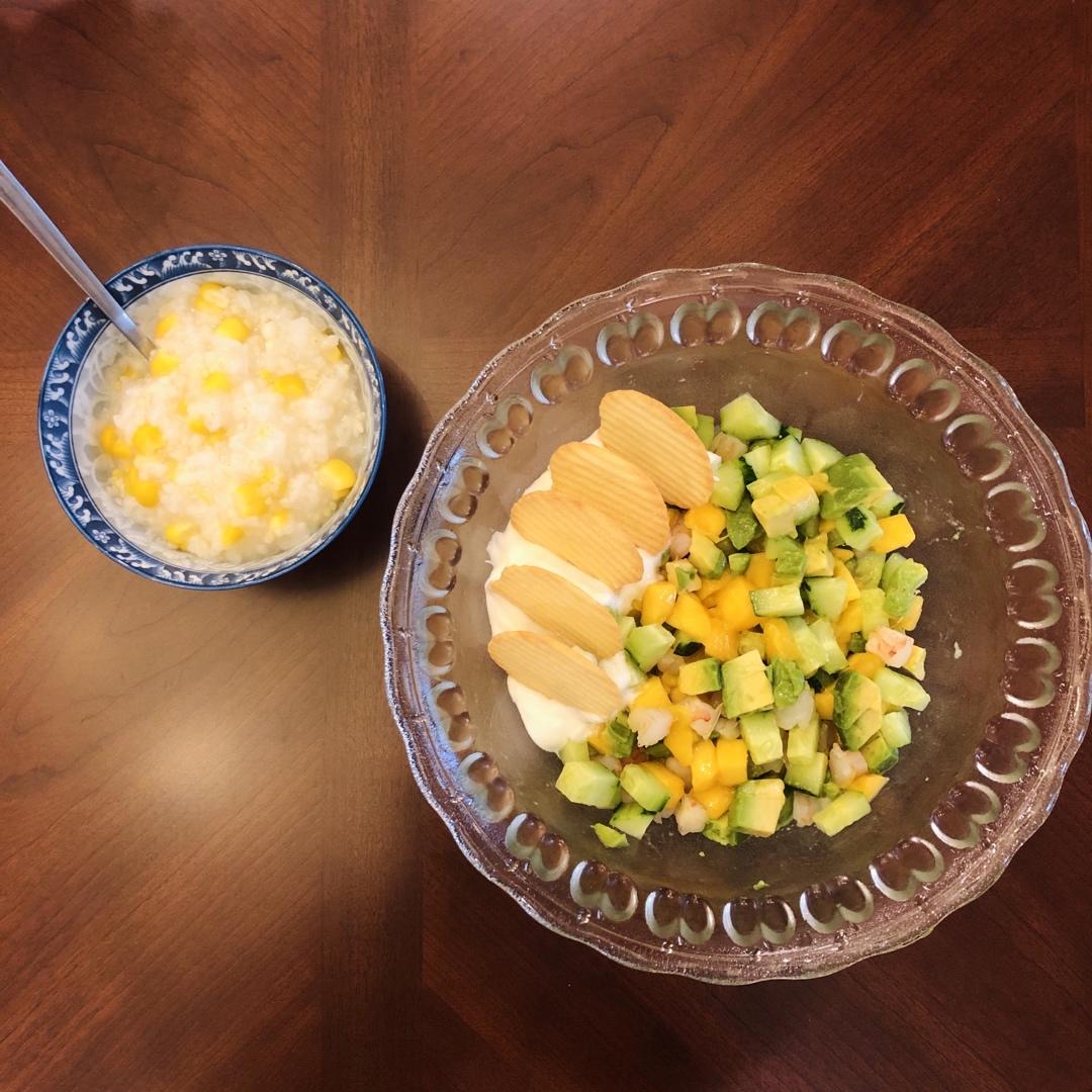 芒果牛油果沙拉