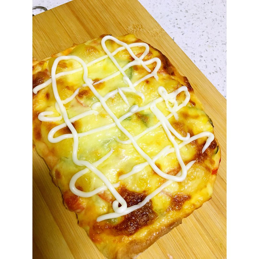 不用酵母的披萨底 No Yeast Pizza Dough