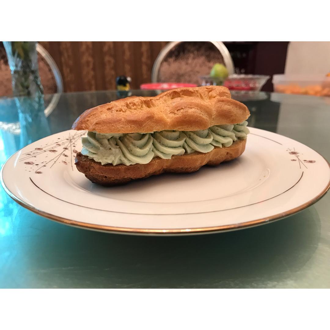 （视频菜谱）手指泡芙 Éclair／闪电泡芙