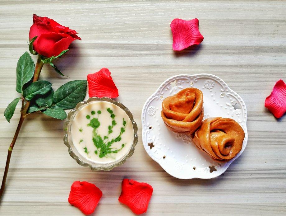 🎆拉花酸奶（孔雀）