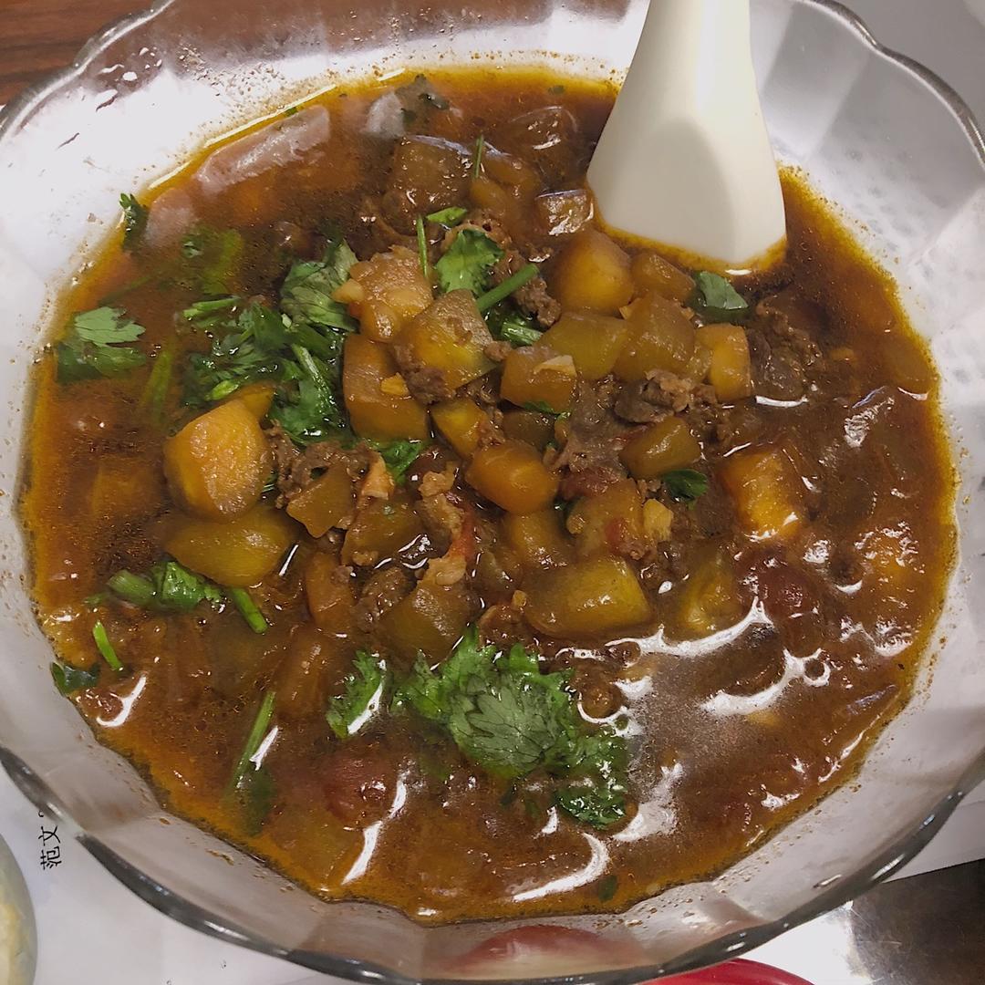 蒜香双茄打卤面