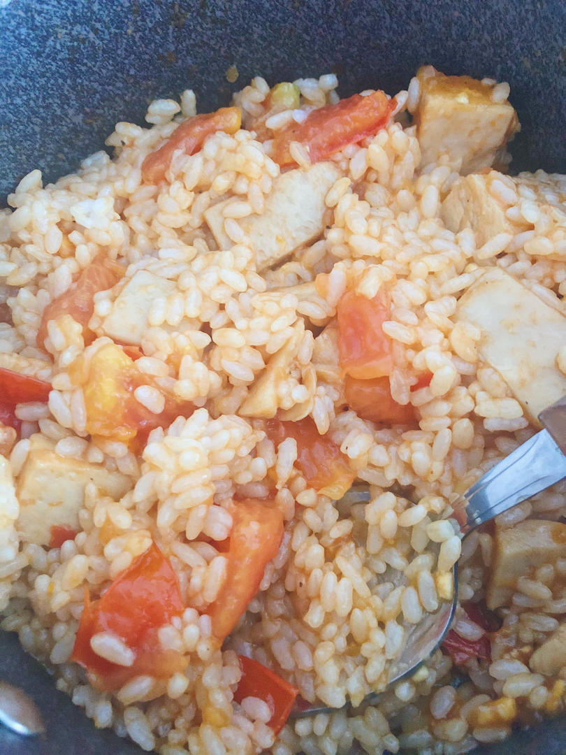 5分钟搞定超好吃的番茄🍅烩饭