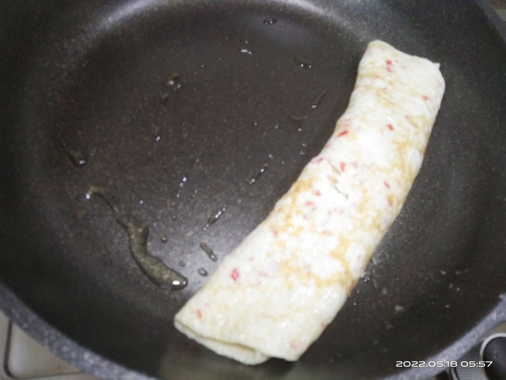 蛋白质满满  韩式爱心❤️【鸡蛋卷】孩子早餐首选的做法 步骤7