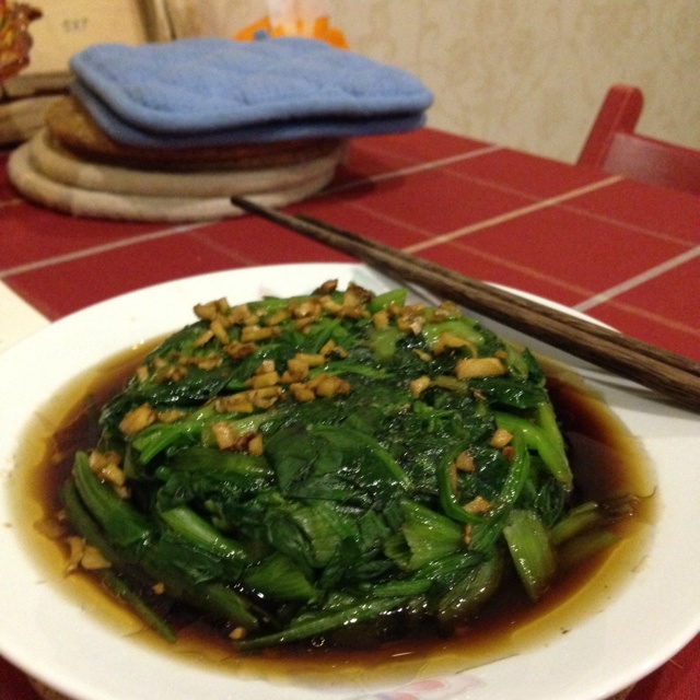 姜汁菠菜
