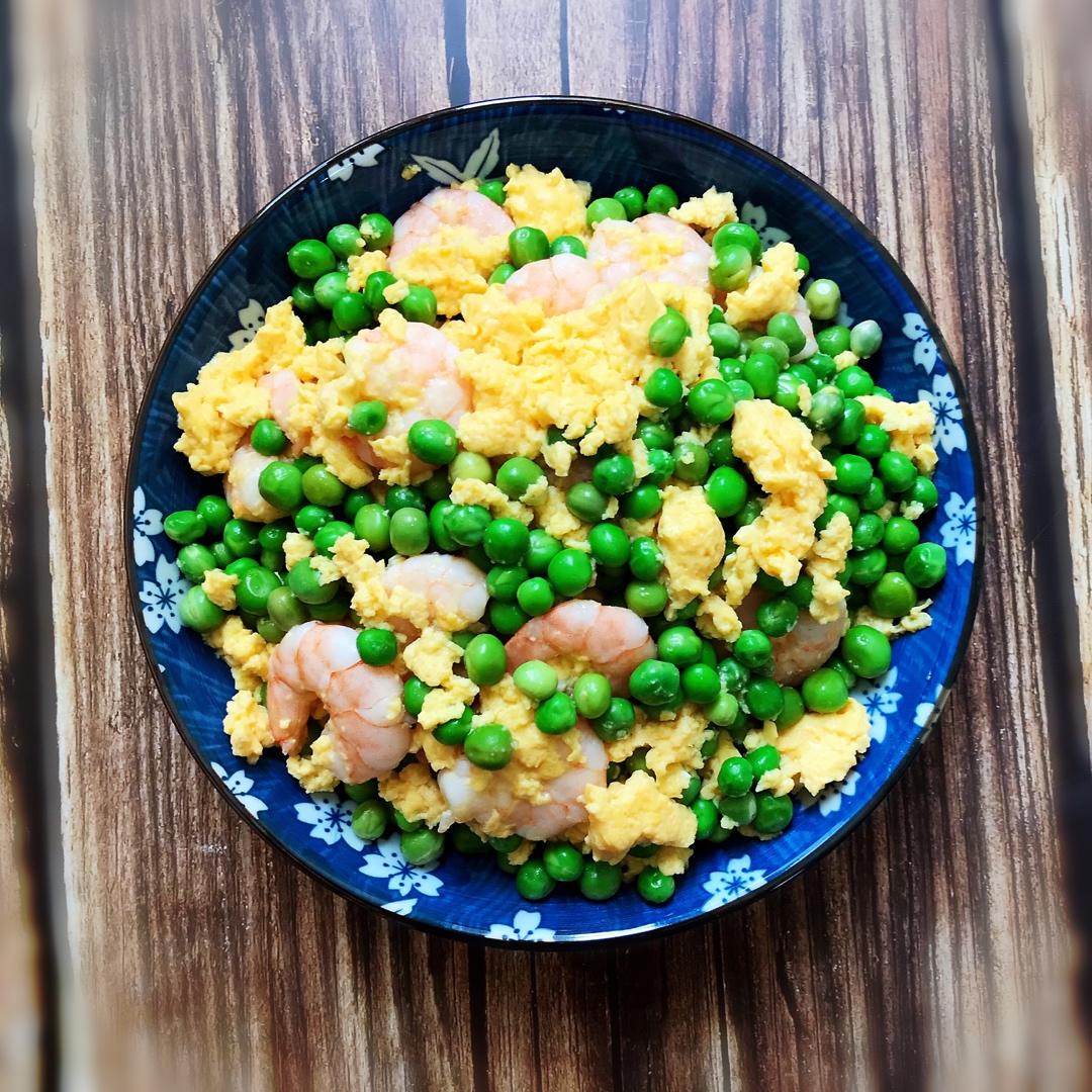 低脂豌豆虾仁滑蛋