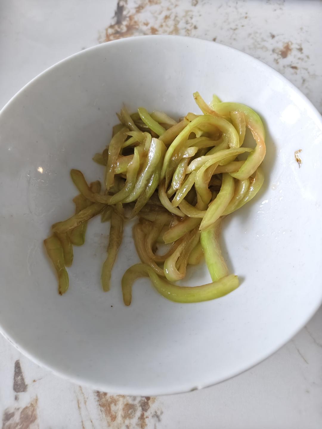 炒西瓜皮