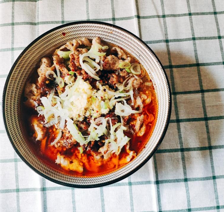 少1/3油的澎湃水煮肉片的做法