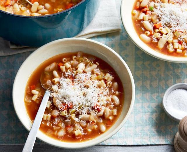 意面豆子汤(Pasta e Fagioli)的做法