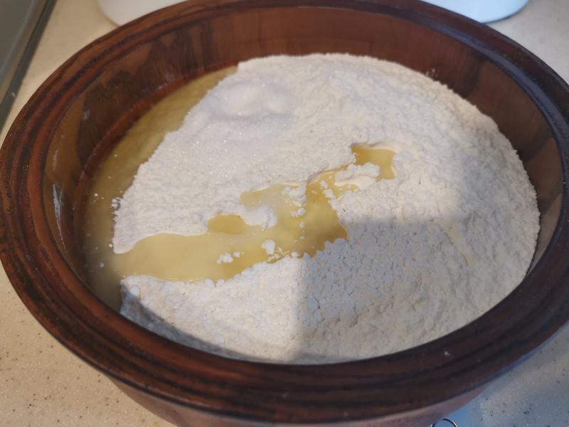 纯奶手撕吐司的做法 步骤1