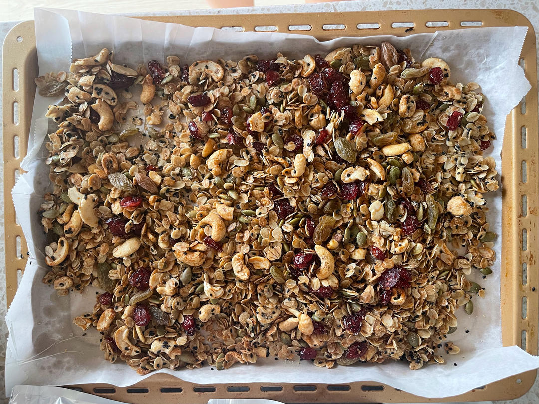什锦granola烤燕麦片丨健康·零食