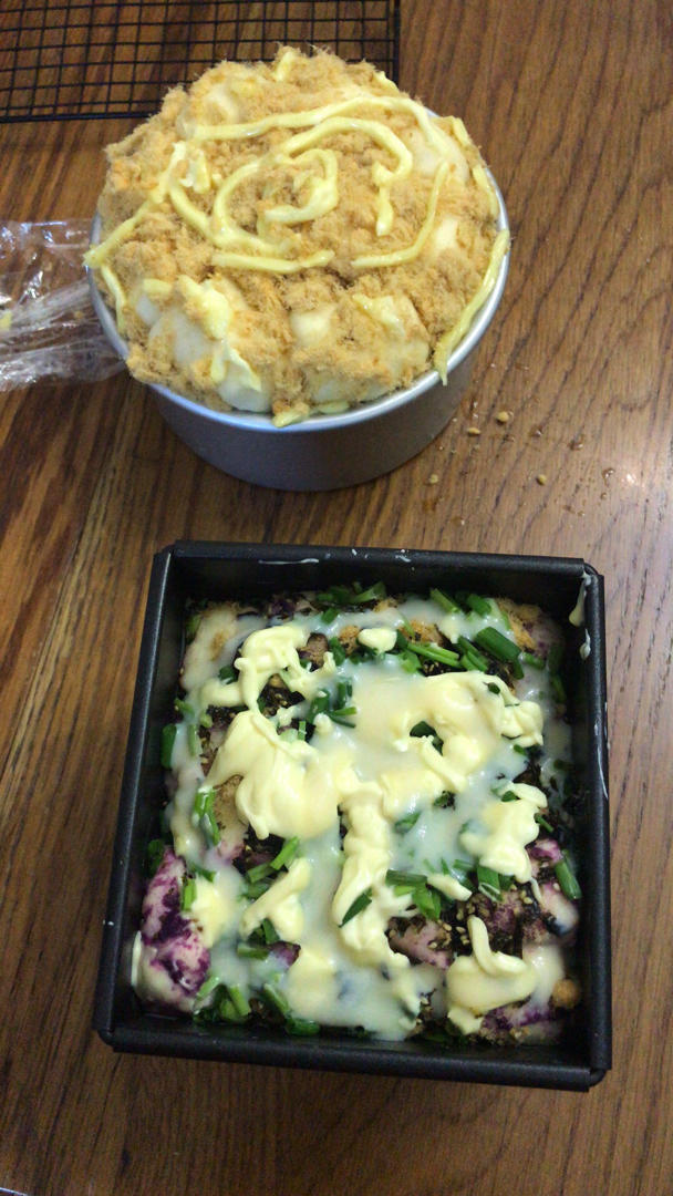 肉松手撕面包—超软会爆浆的面包哟