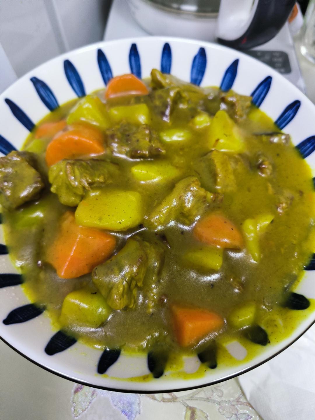 咖喱牛肉土豆