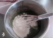 抹茶红豆卷的做法 步骤3
