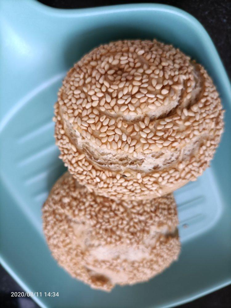 层次超多的麻酱烧饼