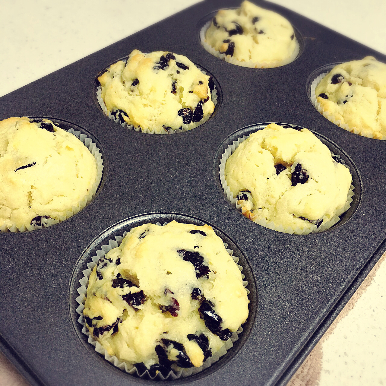 蓝莓玛芬蛋糕 Blueberry Muffin