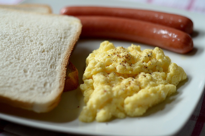 桃子大人做的scrambledegg