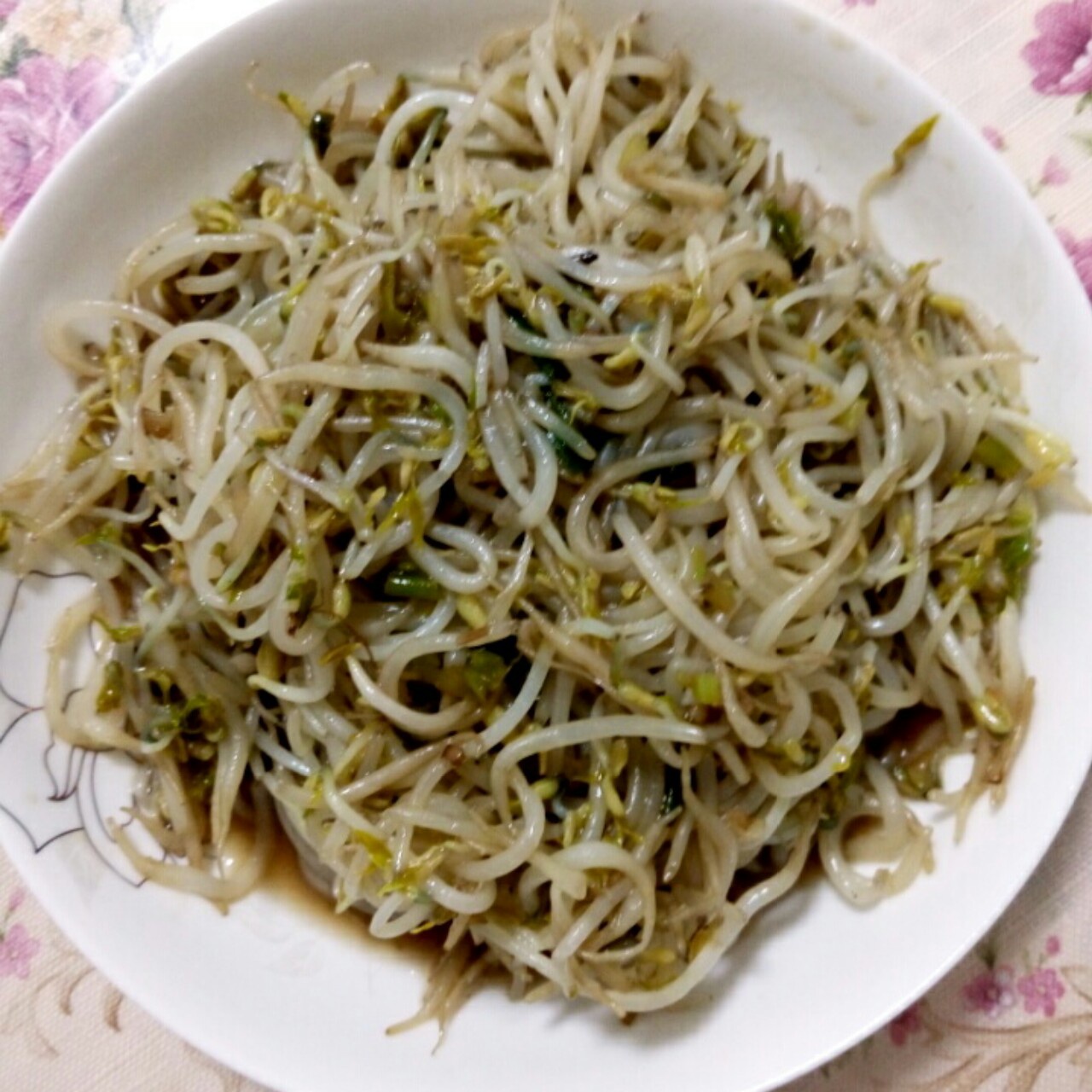 醋溜绿豆芽