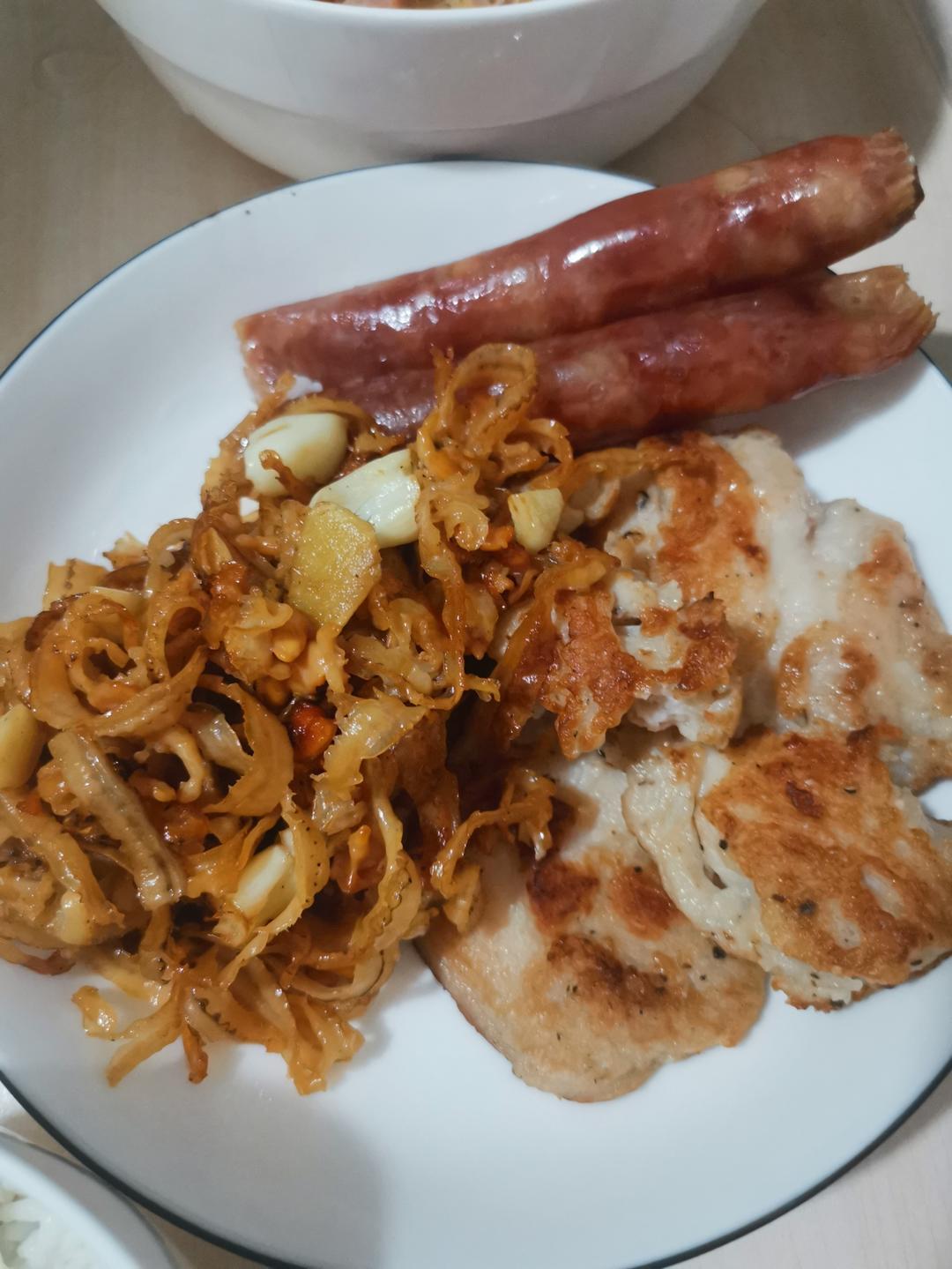 爆炒扇贝裙边（干贝边）