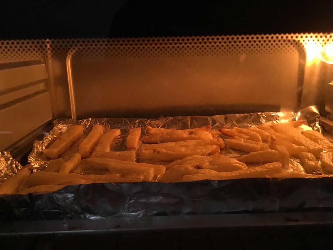 不输麦当劳的健康薯条（烤箱版）