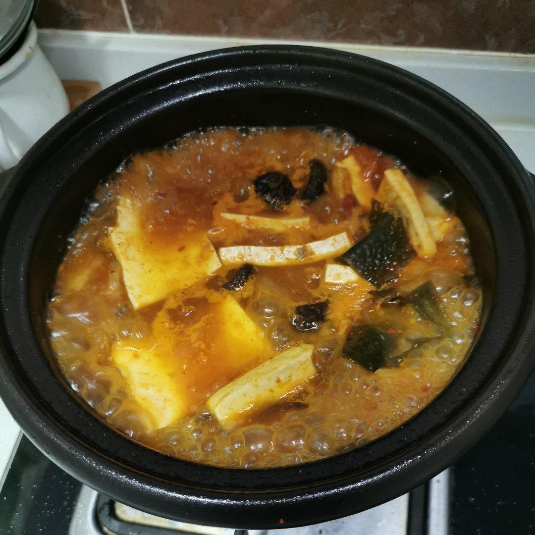 韩国泡菜豆腐汤