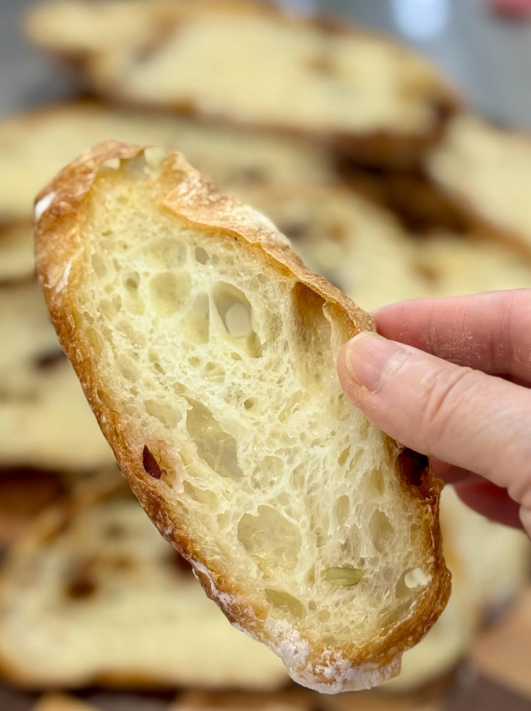 空气炸锅烤无糖无油欧包