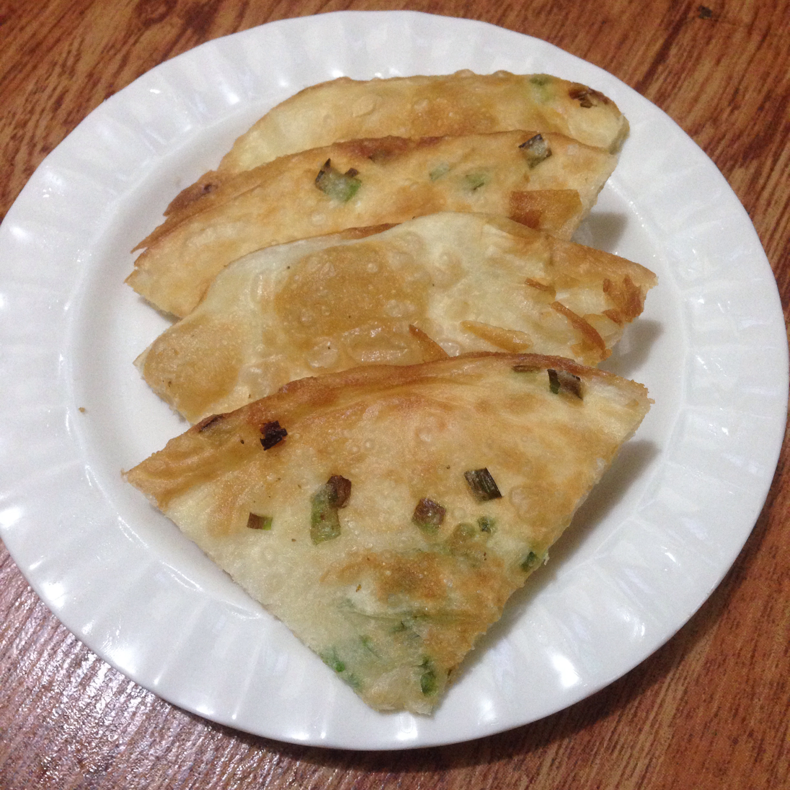 葱油饼（饺子皮 懒人快手版）