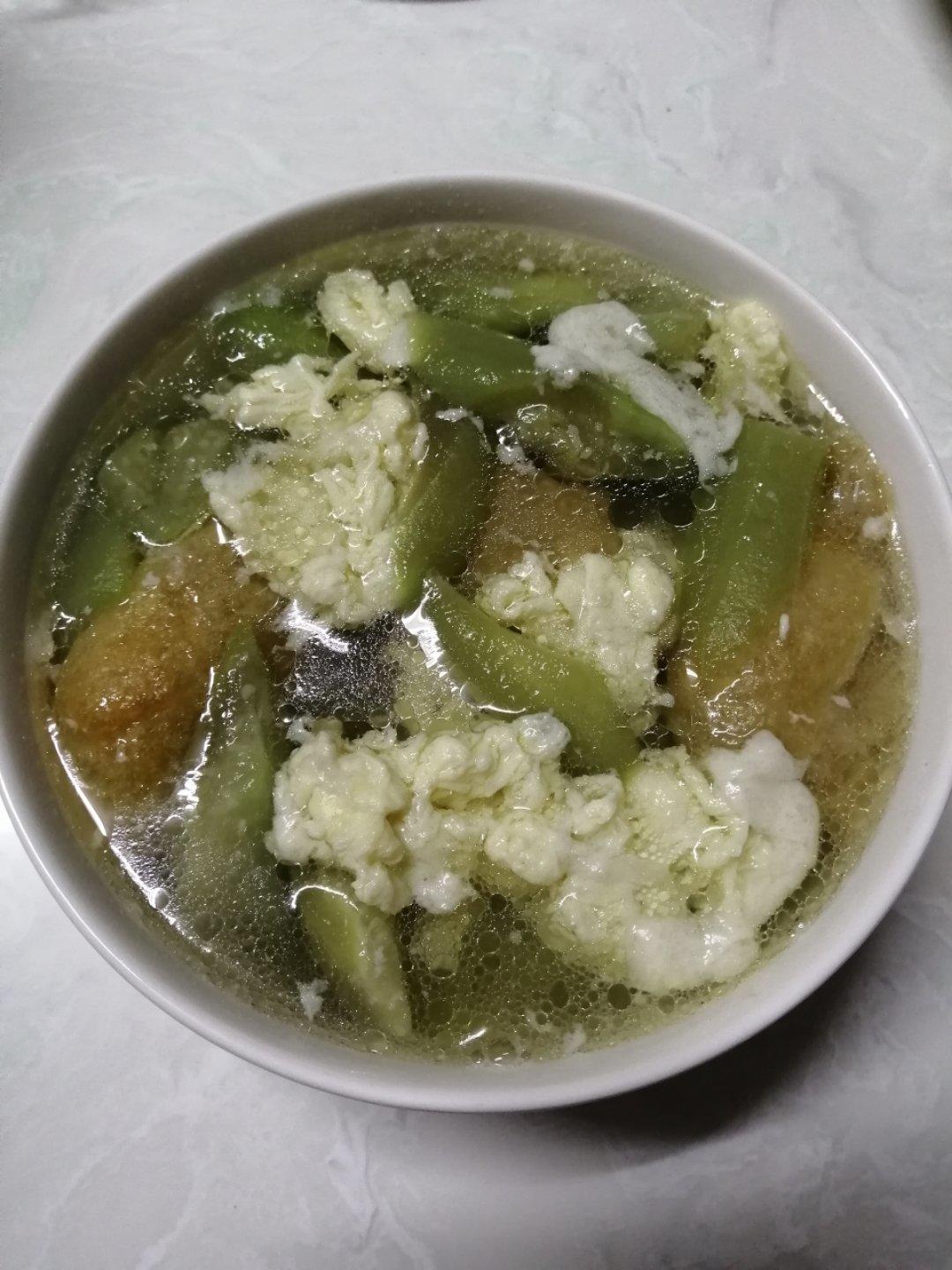 丝瓜蛋汤