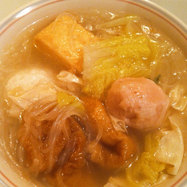 鱼丸萝卜粉丝汤