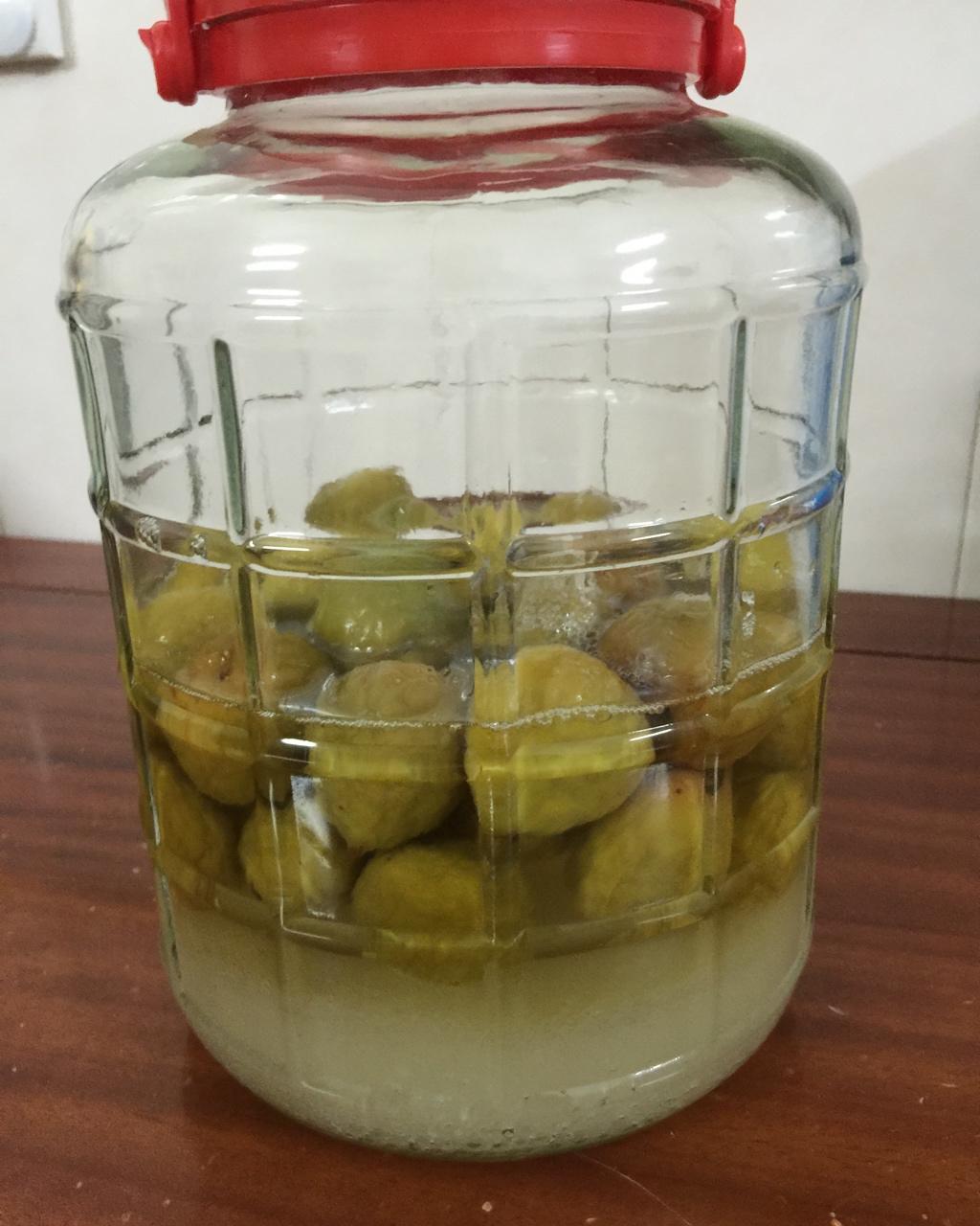 大头b5做的糖渍青梅