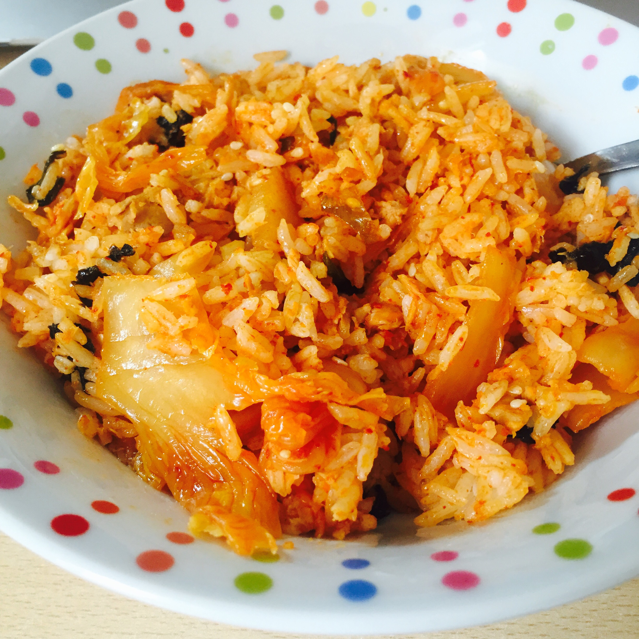 辣白菜炒饭