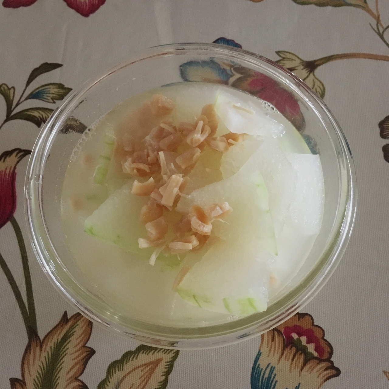 给熬夜族:冬瓜瑶柱汤