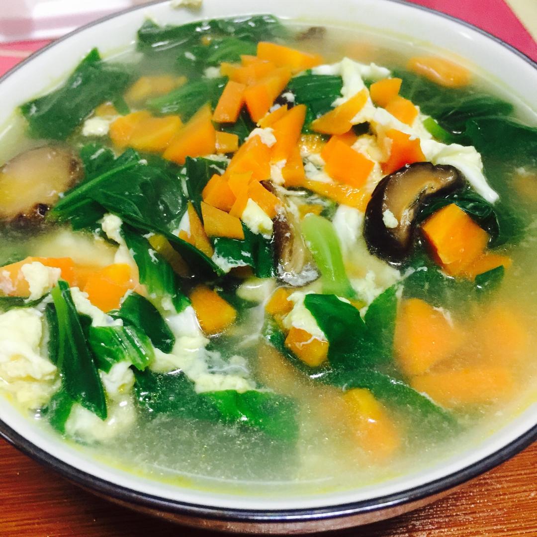 瑶瑶听不到做的芙蓉鲜蔬汤