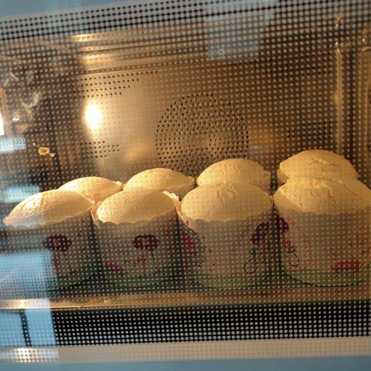 凉了也不回缩的戚风纸杯蛋糕🍰超级绵软 适合宝宝吃哦