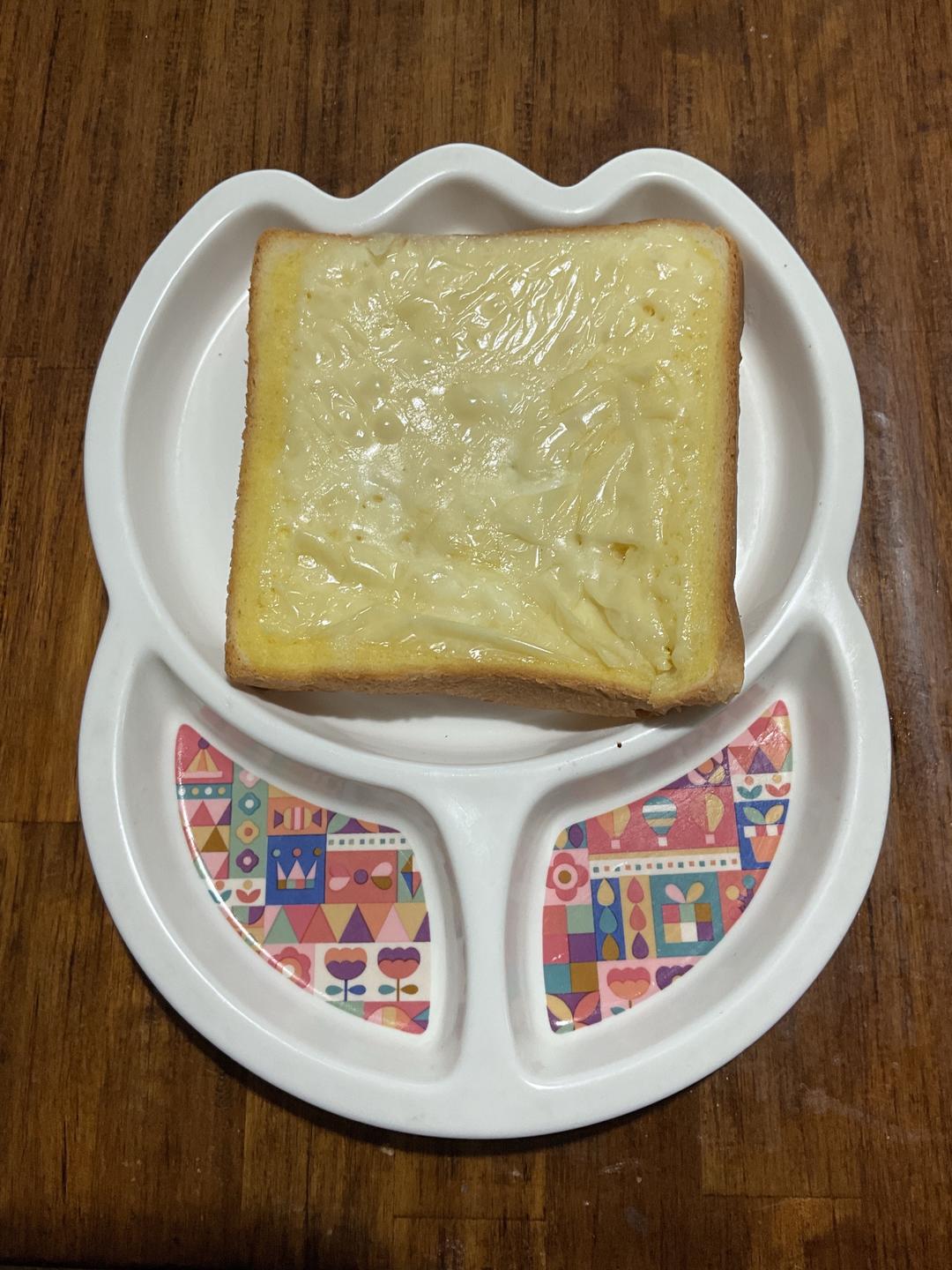 快手早餐-奶酪蛋液吐司