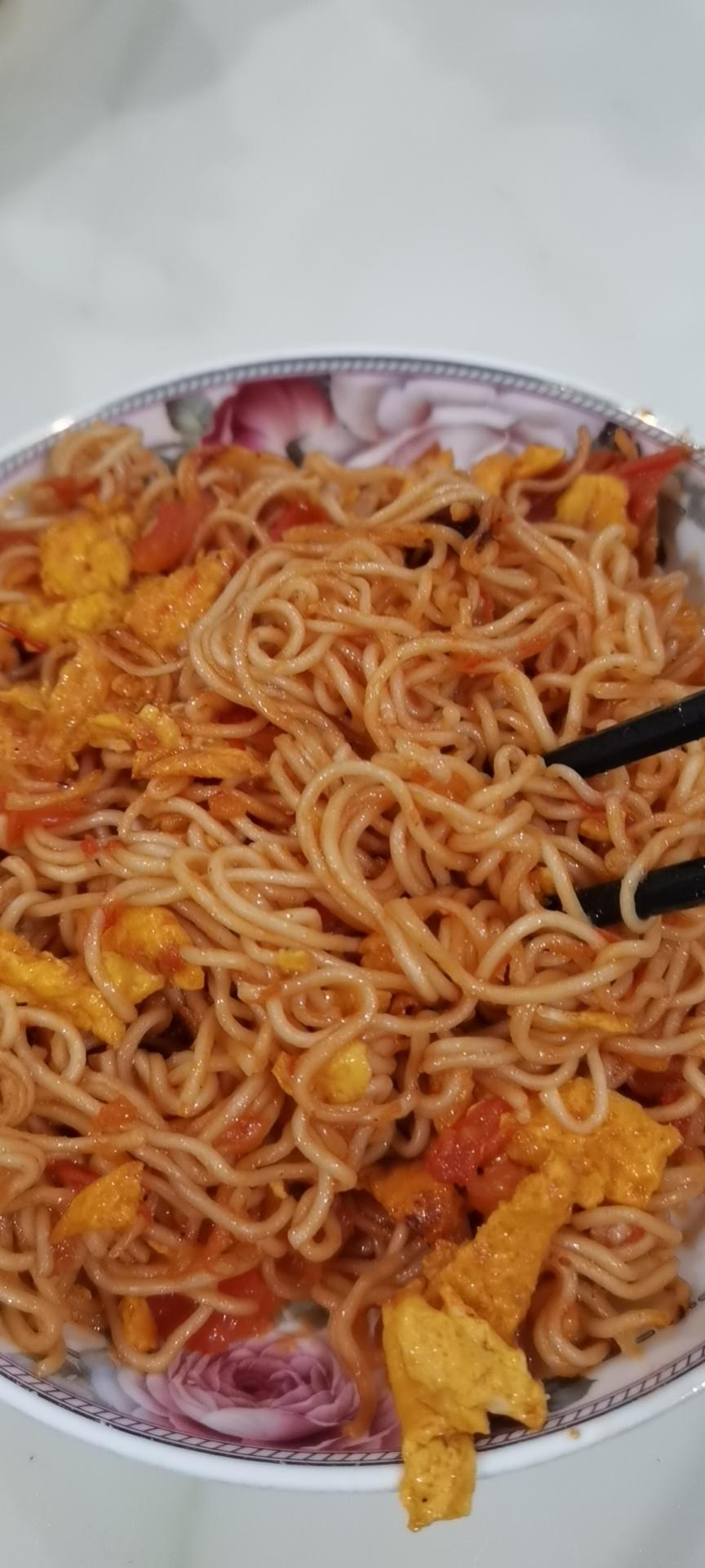 番茄鸡蛋炒面(小份)