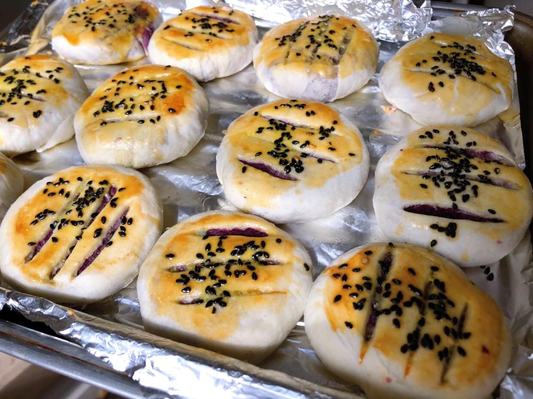 紫薯馅饼