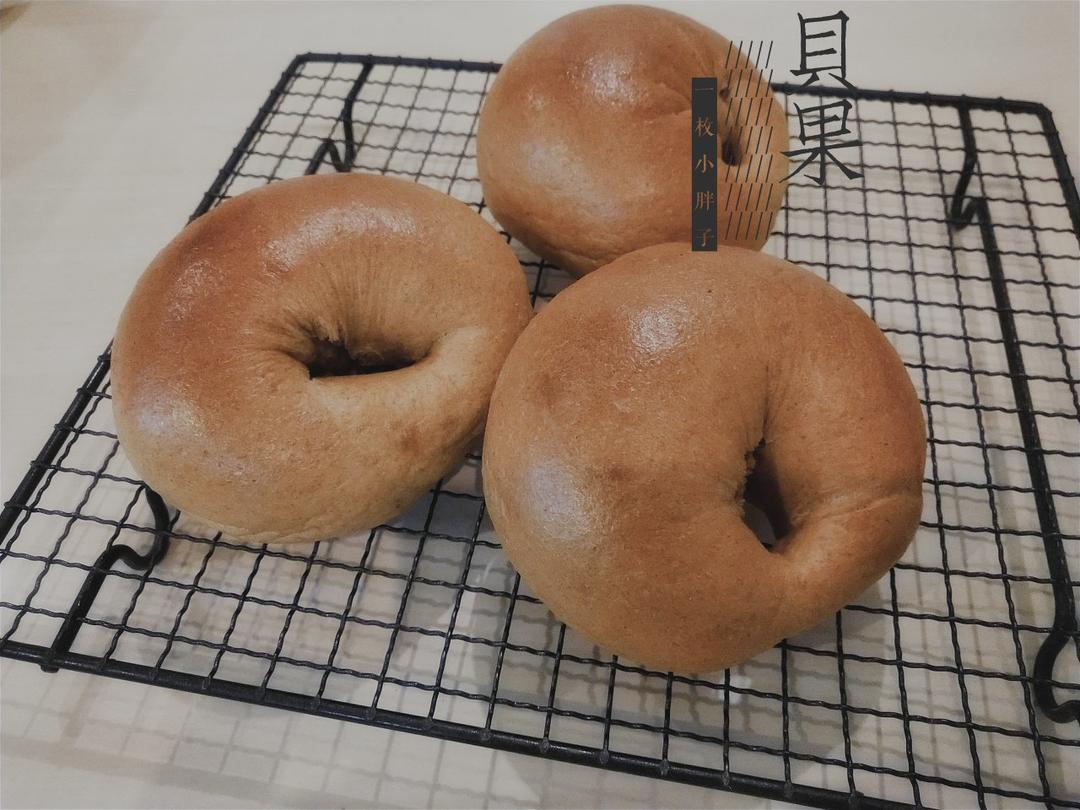 全麦贝果，低糖无油