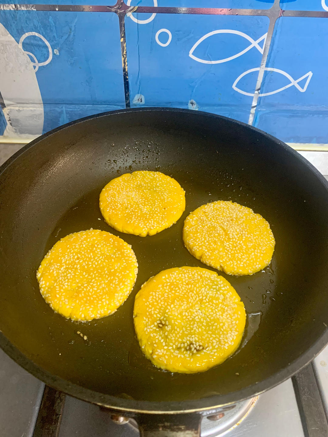 不用油炸的南瓜饼