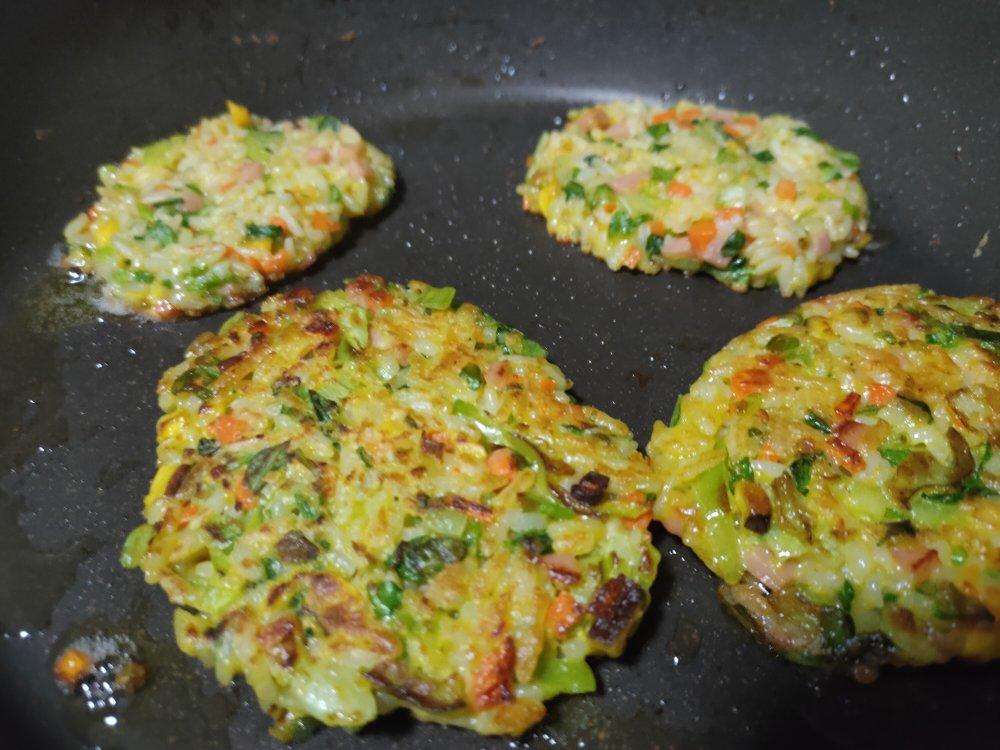 “剩米饭也有春天”米饭饼🍚